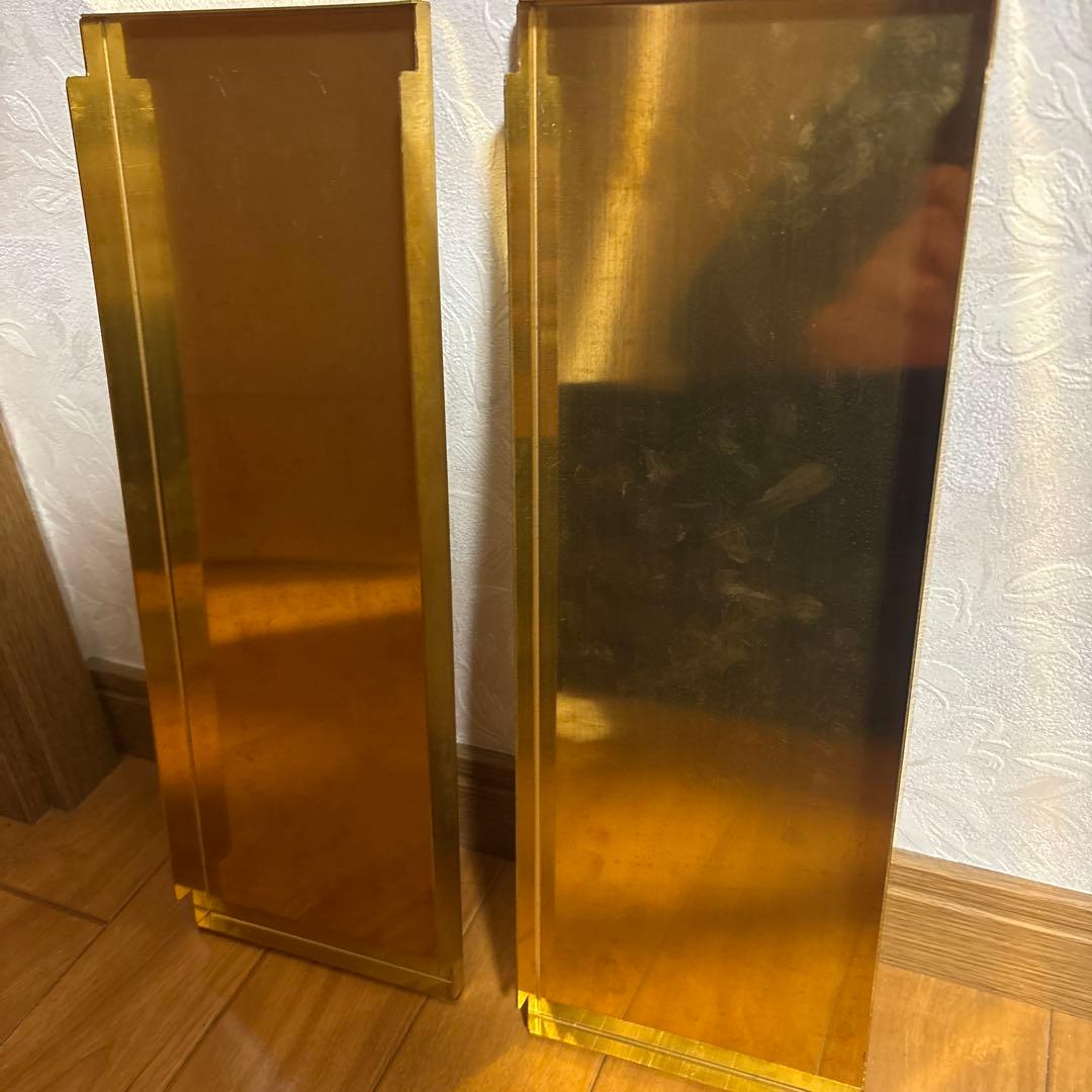 オールドマウンテン　真鍮プレート　2枚組