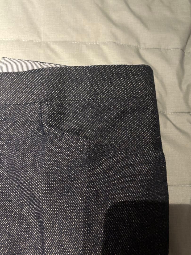 Ring jacket Napoli デニム　スラックス　48