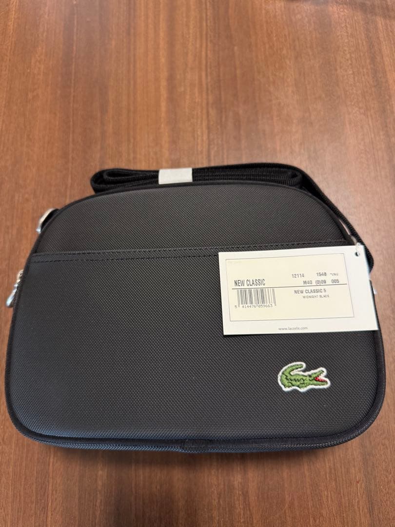 LACOSTE NEW CLASSIC ショルダーバッグ ブラック