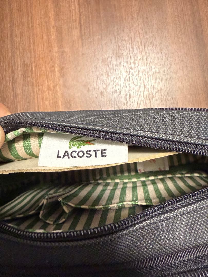 LACOSTE NEW CLASSIC ショルダーバッグ ブラック