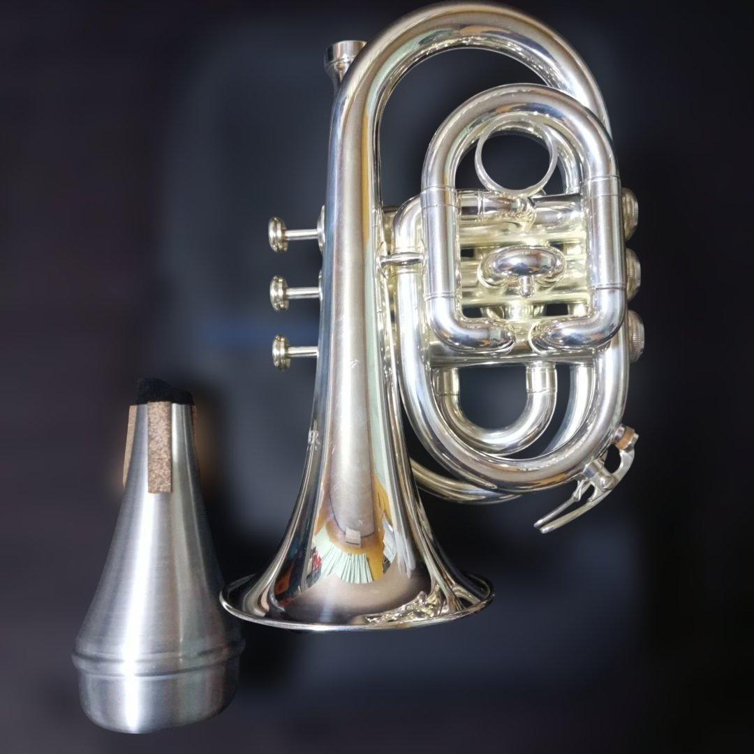 BRIILER ブリエル ポケットトランペットS 本体 専用ケースアルミミュート