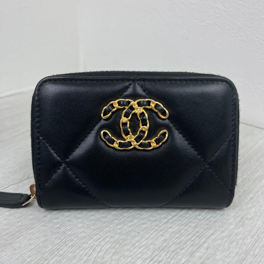 極美品✨ CHANEL シャネル CHANEL19 ケース 小銭入れ 財布