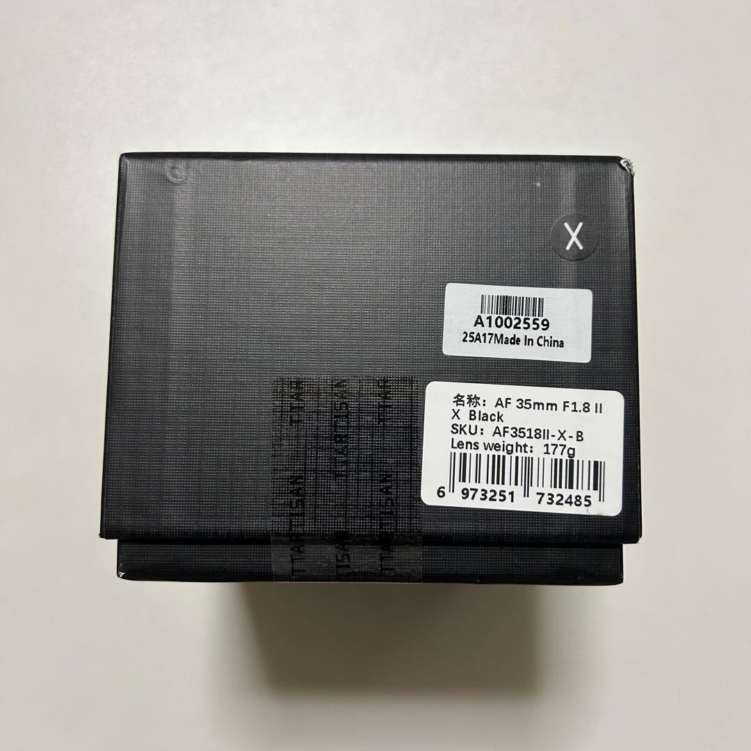 【新品未開封】TTArtisan AF 35mm F1.8 II Xマウント
