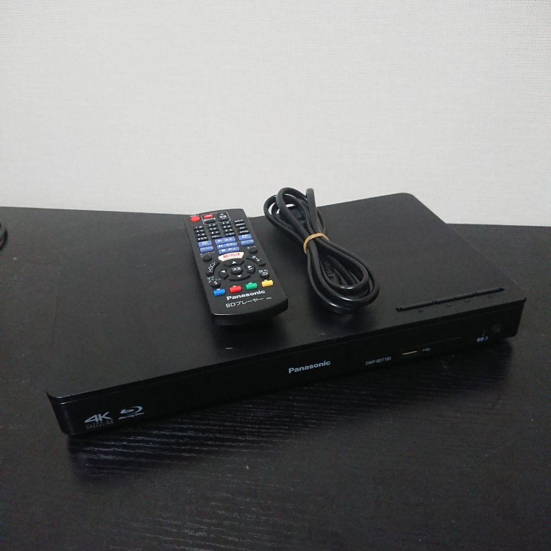 panasonic 4K ブルーレイプレーヤー　DMP-BDT180 2021製