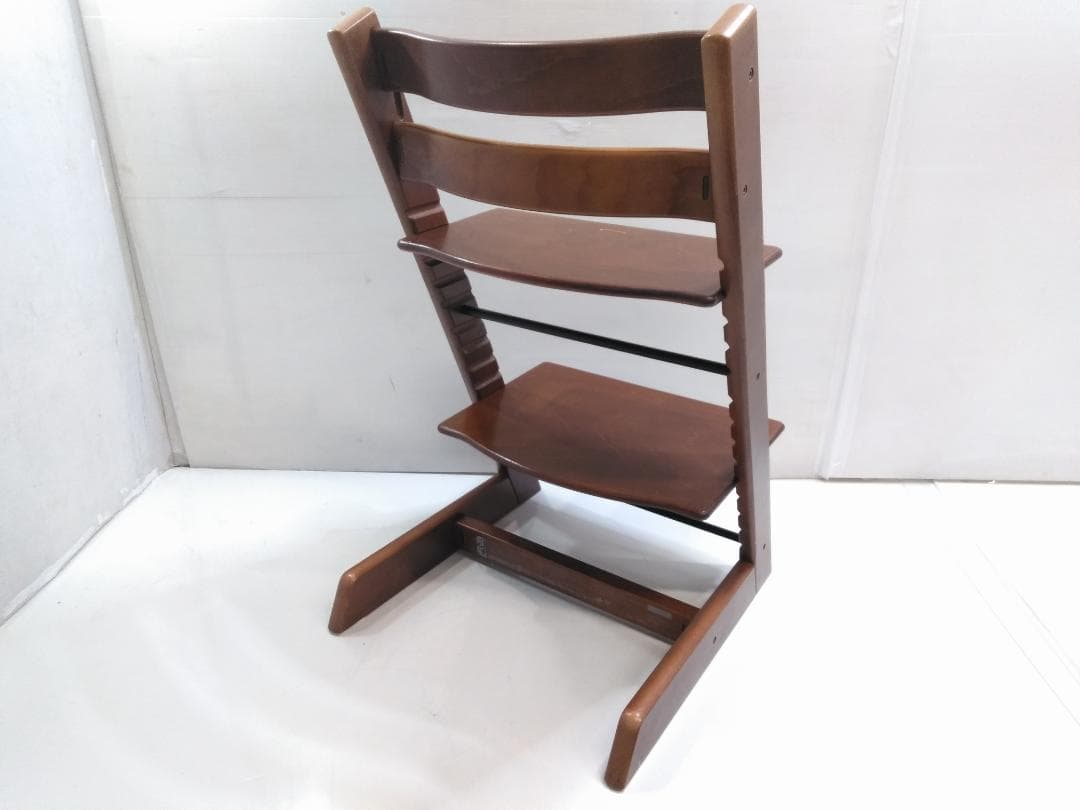 ストッケ トリップトラップ ハイチェア ウォールナットブラウン 子供 ◇