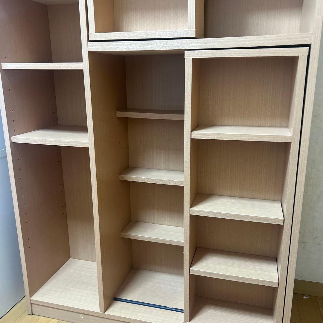 スライド式　書棚　本棚　少年コミック