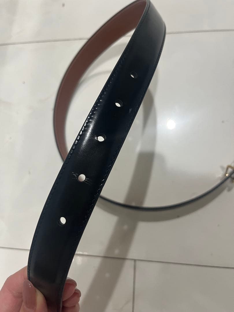 【超美品】 セリーヌ　リバーシブル　ベルト