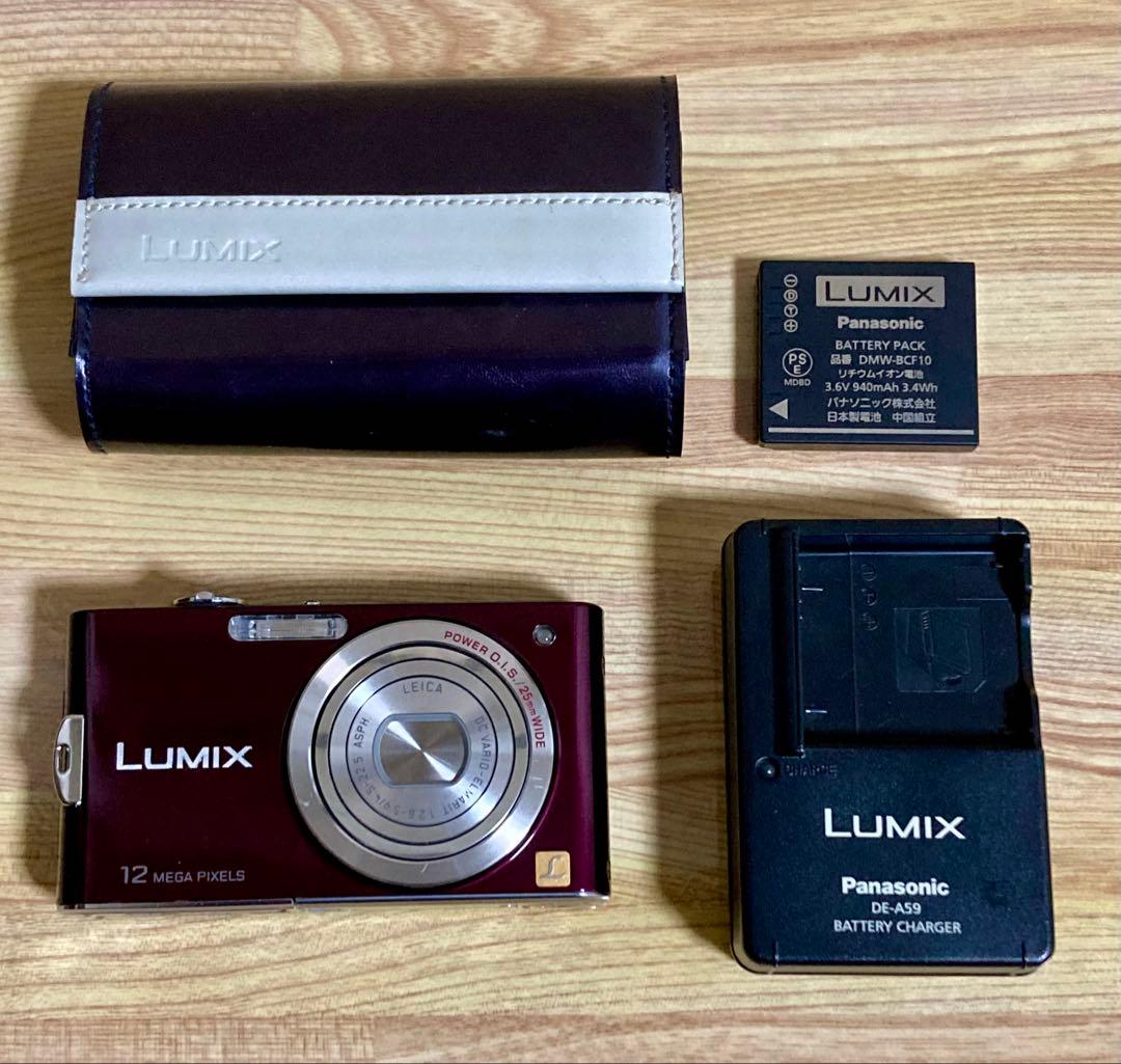 LUMIX DMC-FX60 デジカメ 動作確認済み ケース付き