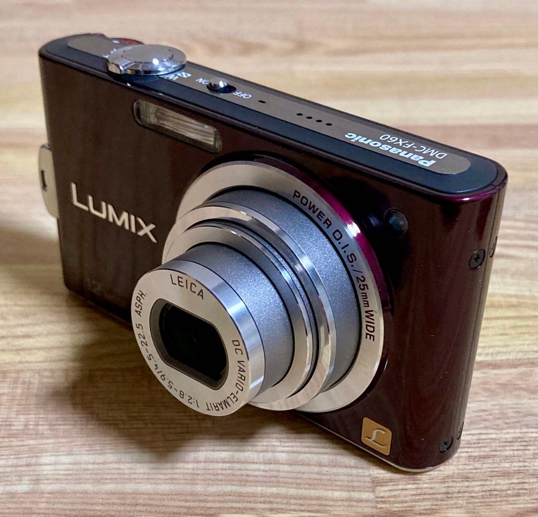 LUMIX DMC-FX60 デジカメ 動作確認済み ケース付き