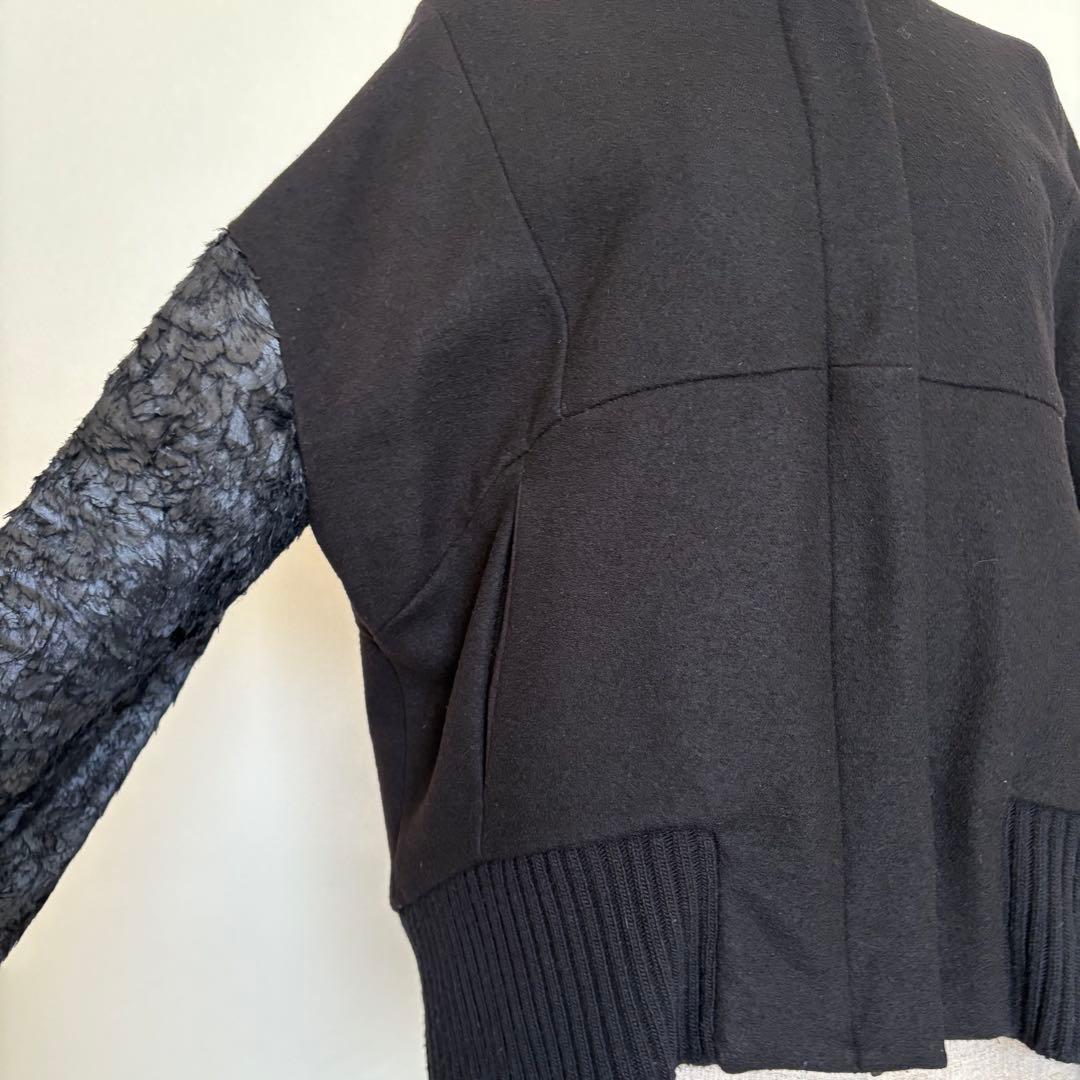 ANN DEMEULEMEESTER アンドゥムルメステール ウール ジャケット