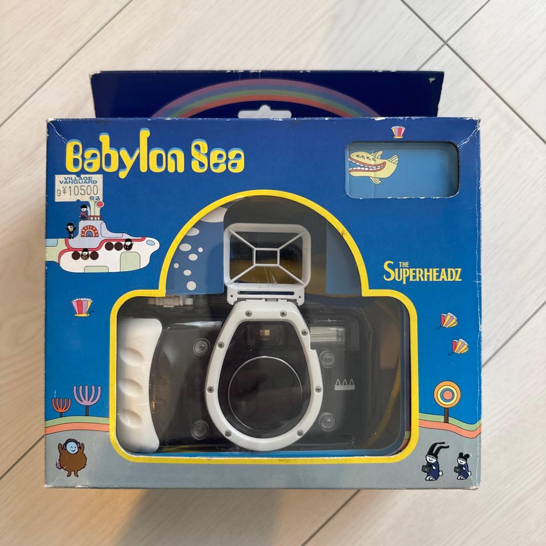 Babylon Sea 35mm全自動4レンズカメラ　防水ケースセット