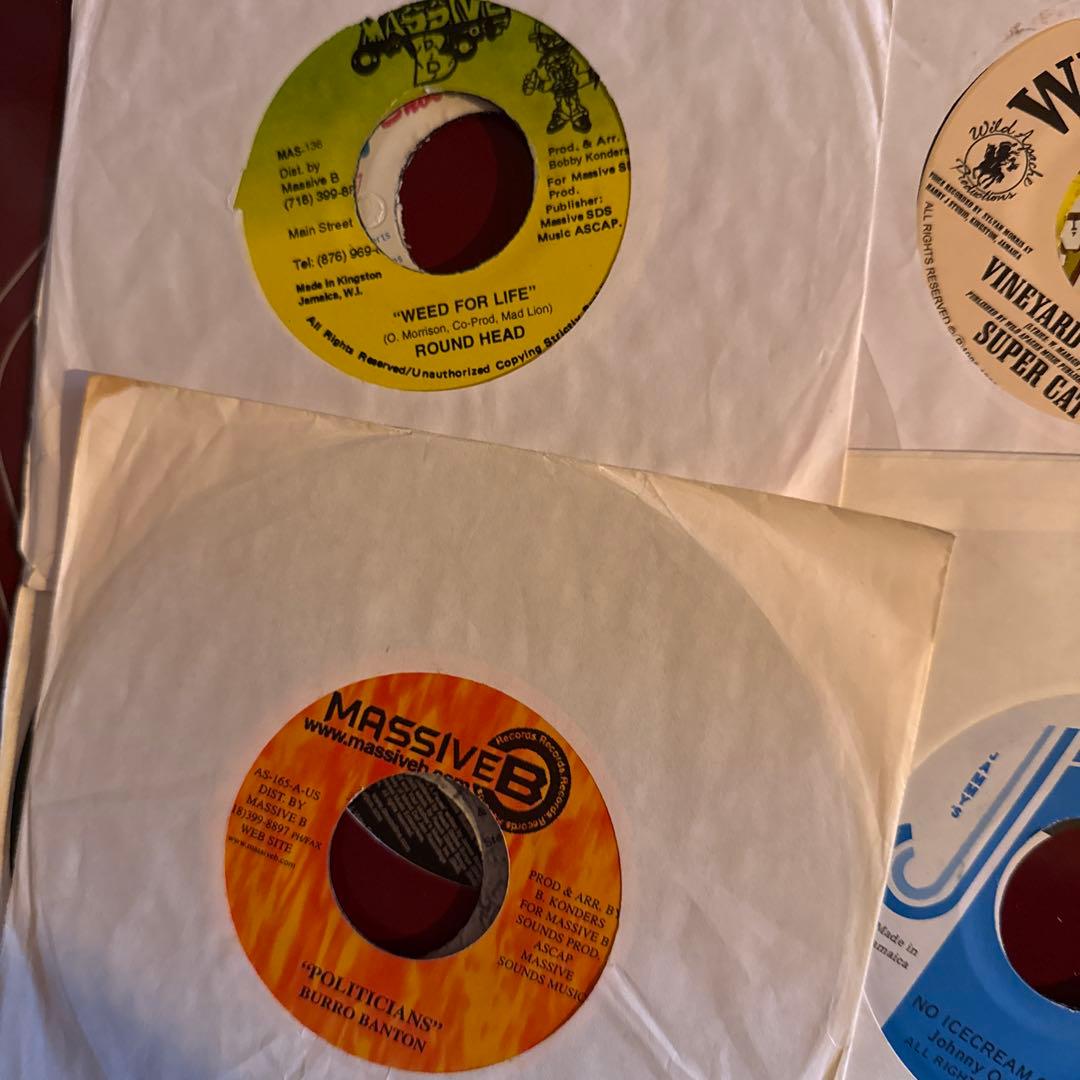 ①レゲエレコード30枚セット