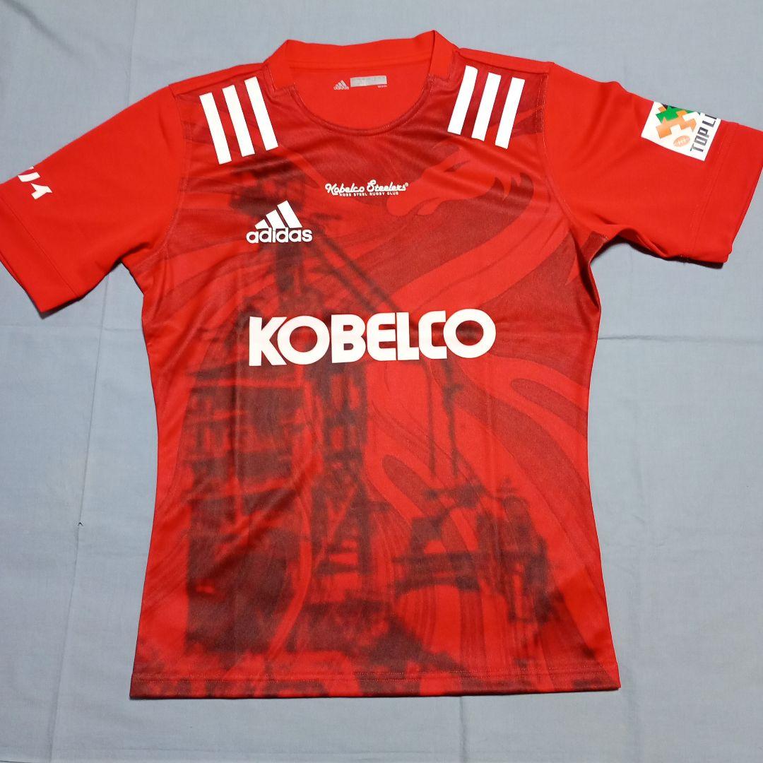 コベルコスティーラーズ アディダス XL ラグビーシャツ O オーセンティック