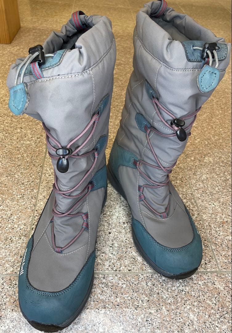 mont-bell モンベル　アスペンブーツ　グレー/ブルー 25cm