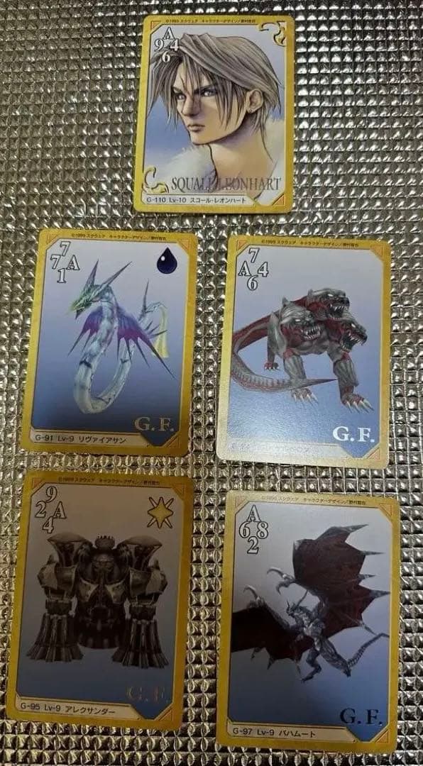 ファイナルファンタジー8 カードダスマスターズ　60種　とプレイマット1枚