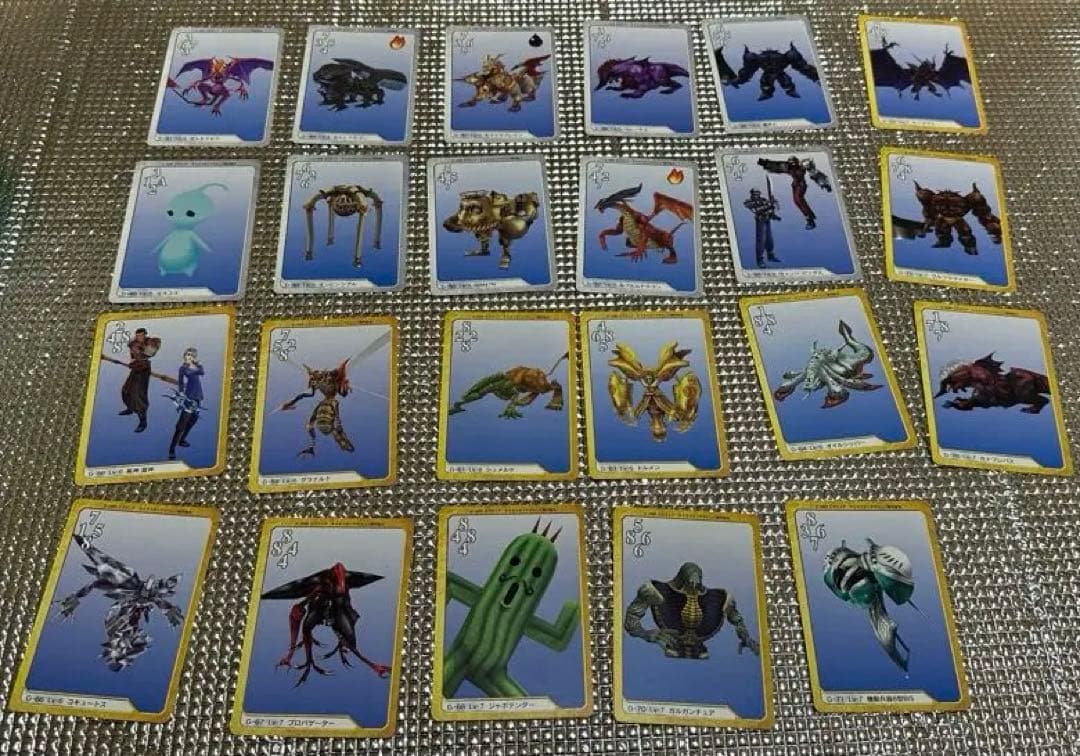ファイナルファンタジー8 カードダスマスターズ　60種　とプレイマット1枚