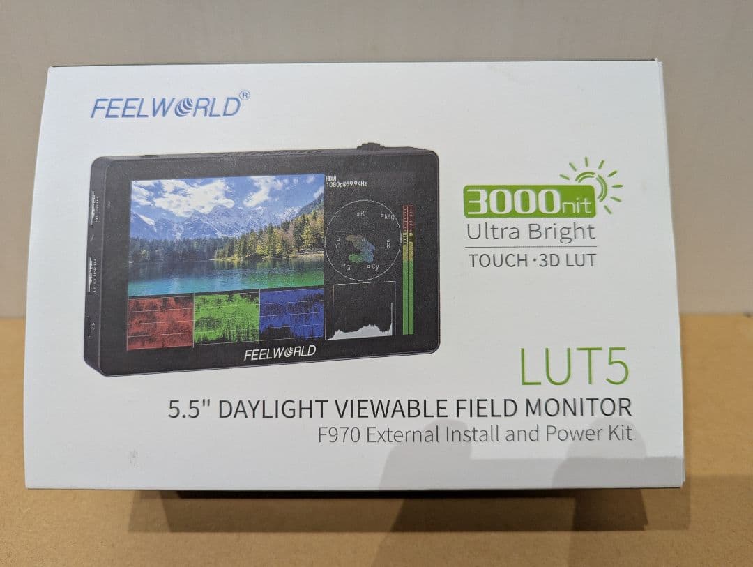 FEELWORLD　LUT5 5.5インチ超高輝度3000nit