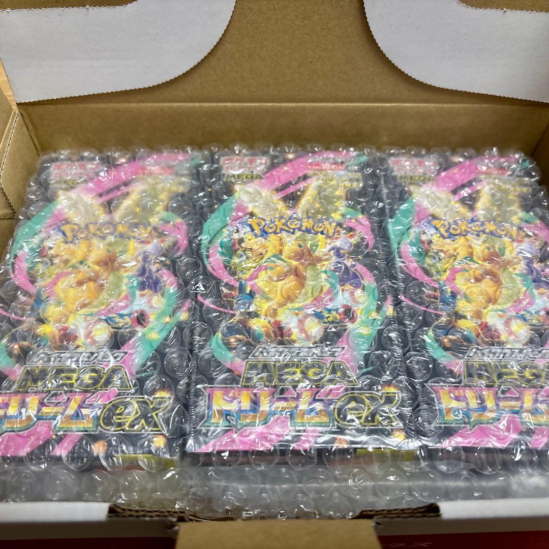 新品 未開封 シュリンク付き ポケモンカード メガドリームex 3BOX