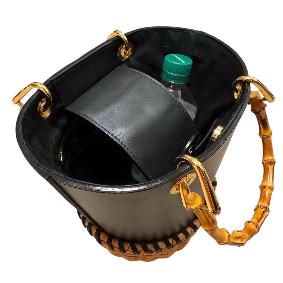 ゆ*う様 正規品　VIOLAd'ORO ヴィオラドーロ　レザー かごバッグ