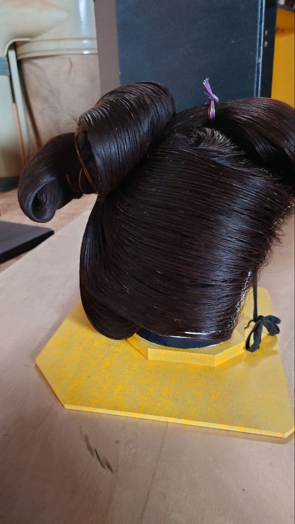 日本髪かつら 演劇用 コスプレ用　観賞用 2個セット