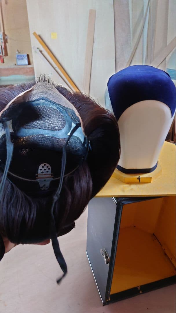 日本髪かつら 演劇用 コスプレ用　観賞用 2個セット