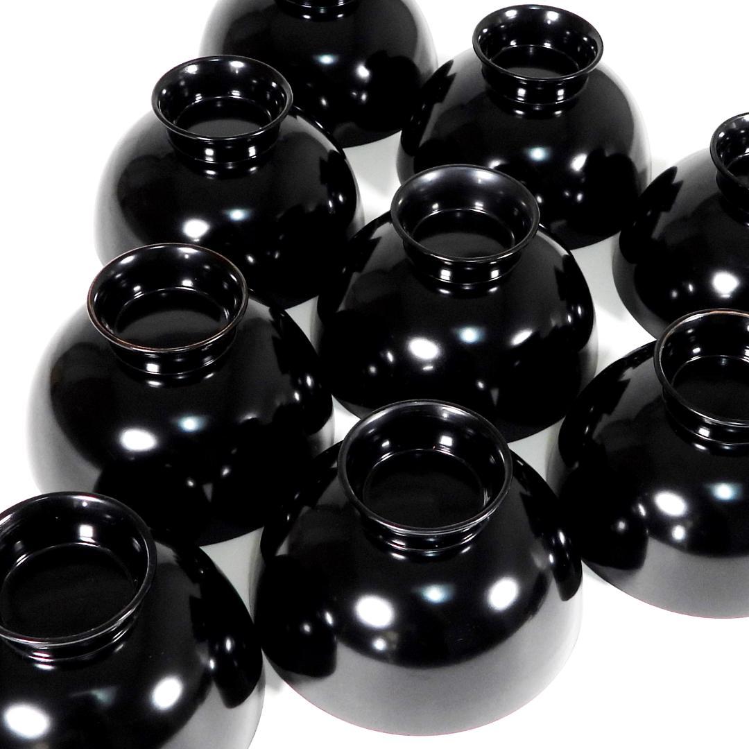 漆器　蒔絵金彩菊花紋 天然木製　蓋付椀　お煮物椀　吸物椀　5客 2セット