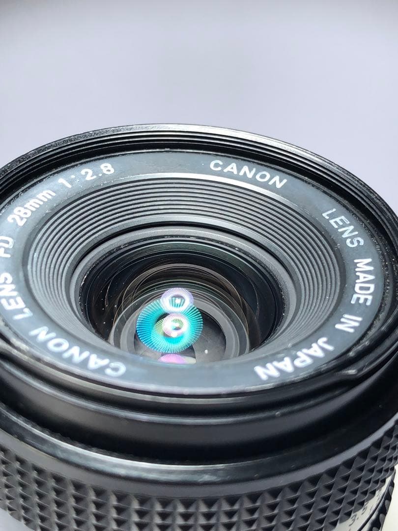 Canon 28mm f2.8 FDマウント