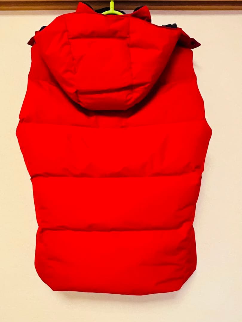 POLO RALPH LAUREN ダウンベスト ビッグポニー レッド×ブラック