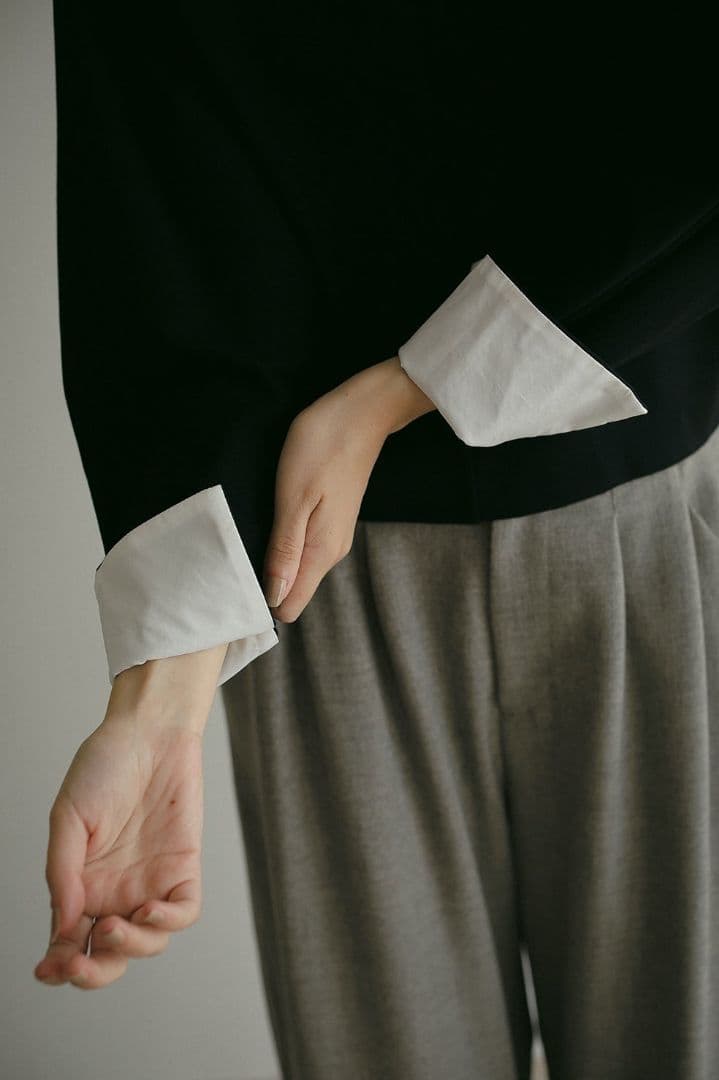 manof マノフ　セットアップ　黒