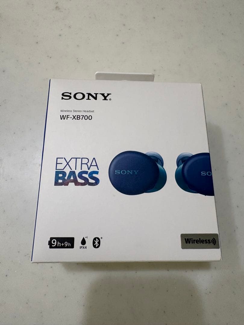 SONY WF-XB700 ワイヤレスイヤホン ブルー