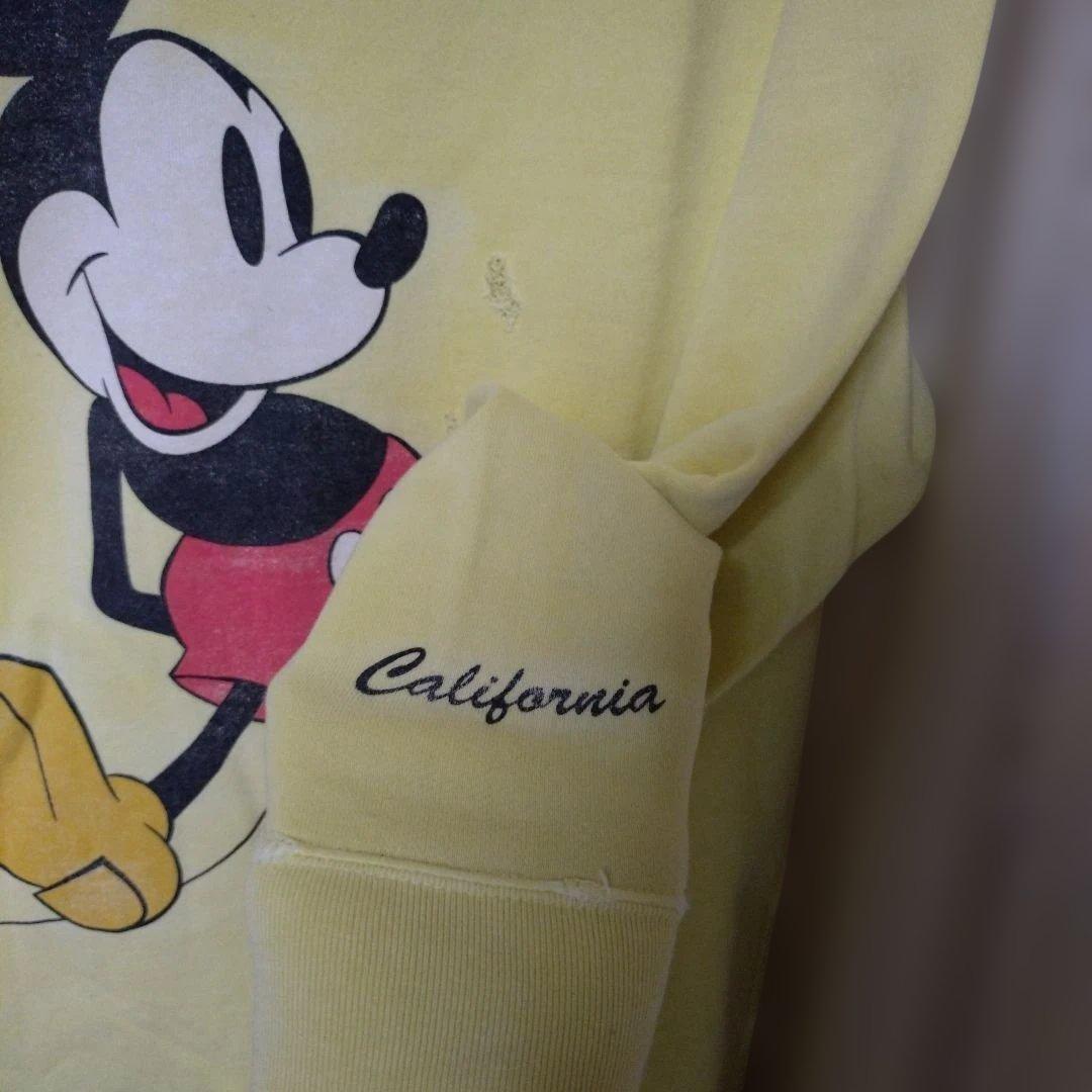 ロンハーマン　ミッキー　スウェット　ダメージ加工