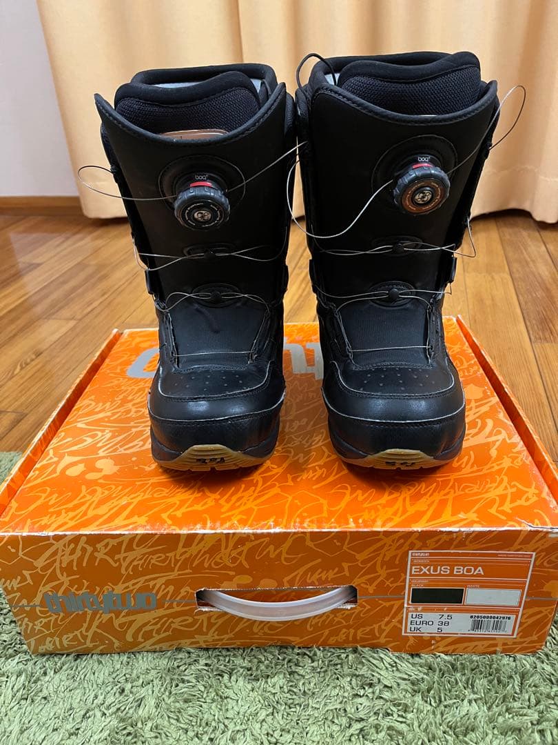 ThirtyTwo スノボブーツEXUS BOA ブラック 7.5(24.5)