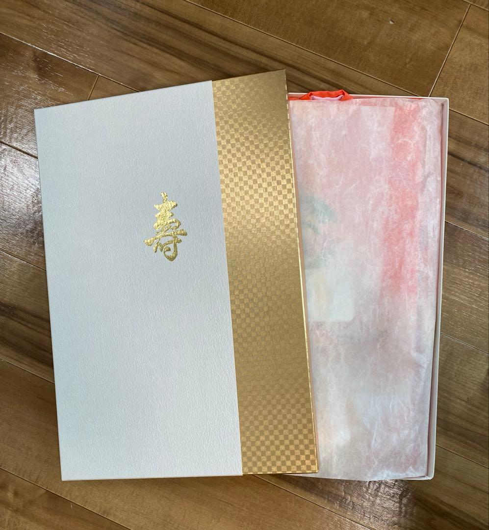 【美品】お宮参り 産着 女の子 化粧箱付き