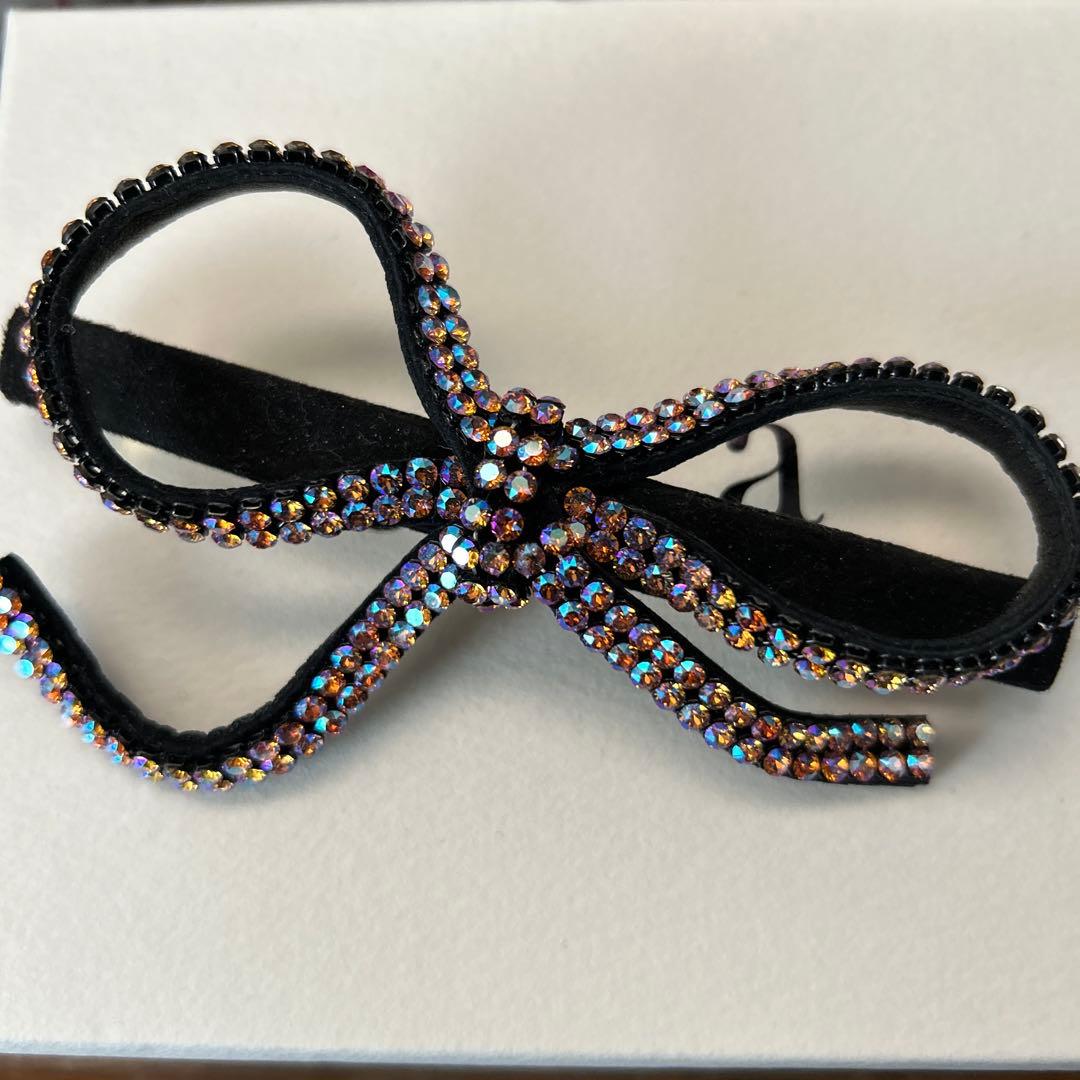 ACCA リボンバレッタアンジェラ　ピンク系