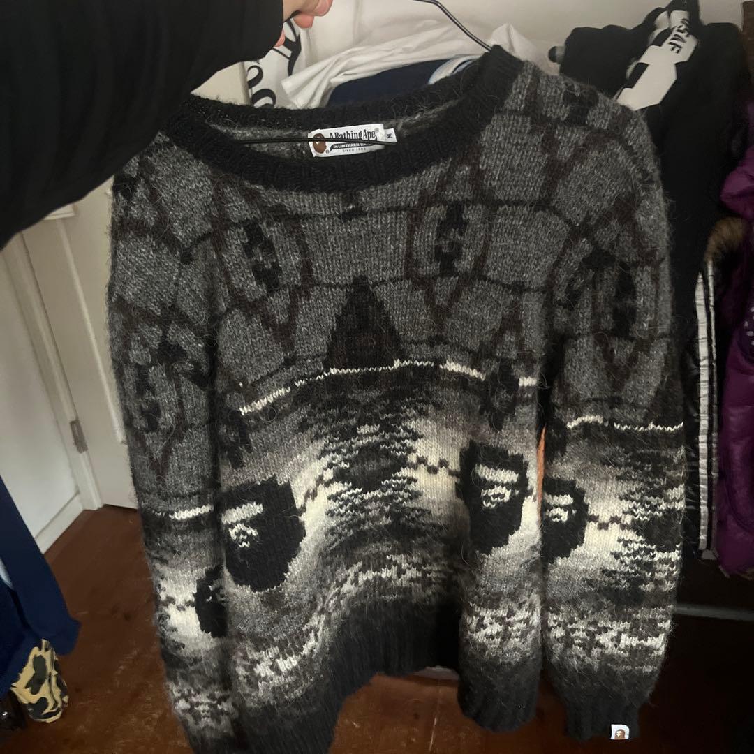 Bape ニット　swag punkandyo fuckthisindustry