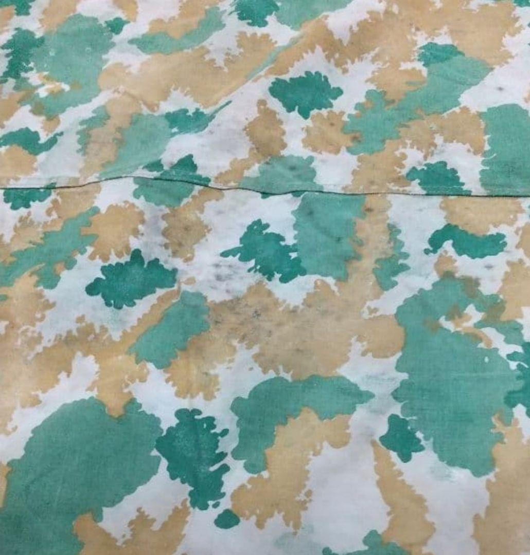 激レア東ドイツ軍幕フローラルカモ ブルメンターン