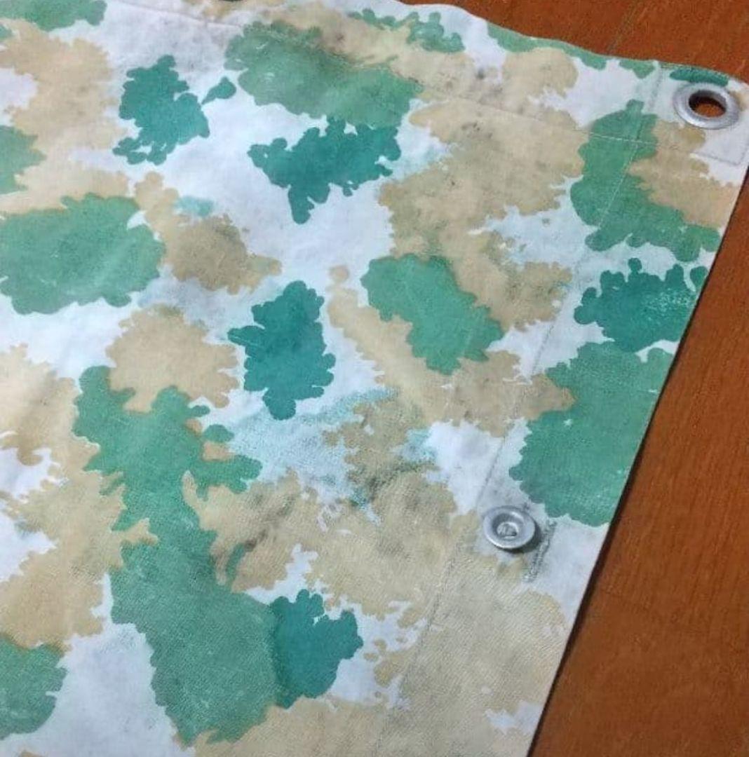 激レア東ドイツ軍幕フローラルカモ ブルメンターン