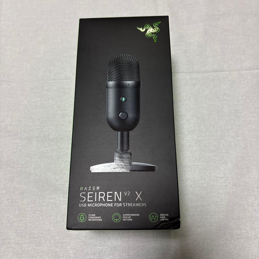 新品未開封　Razer Seiren V2 X USBマイク