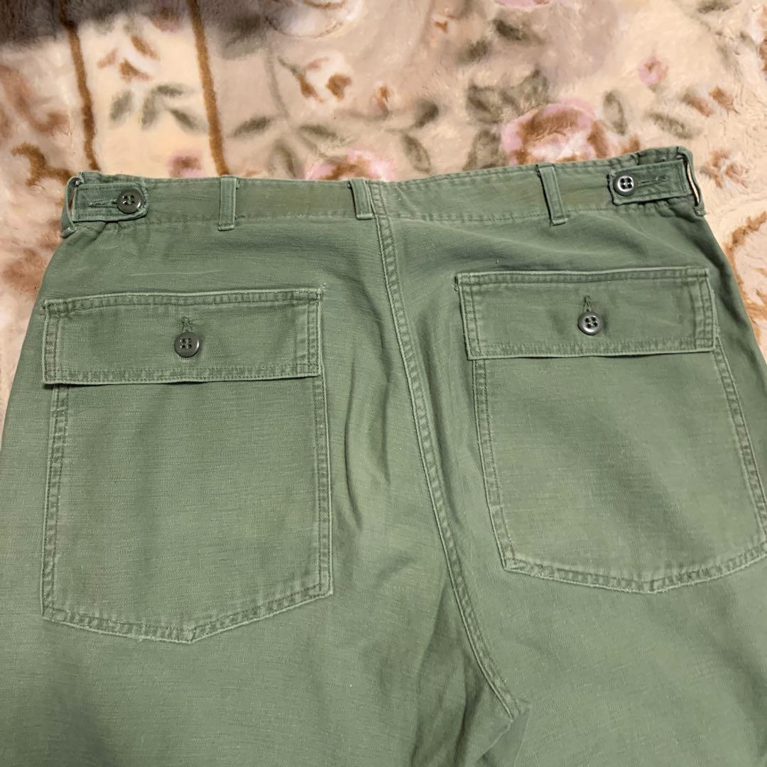 60s OG-107 us army 米軍　ベイカーパンツ　W34 L33