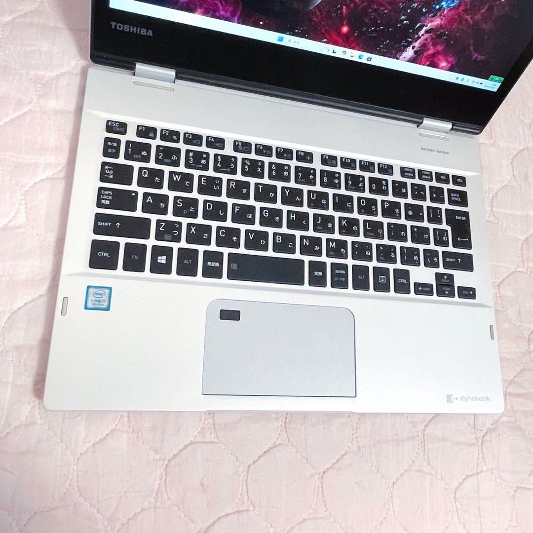 【お洒落・美品】2018年製 第8世代i7 フルHD タッチパネル 長時間駆動