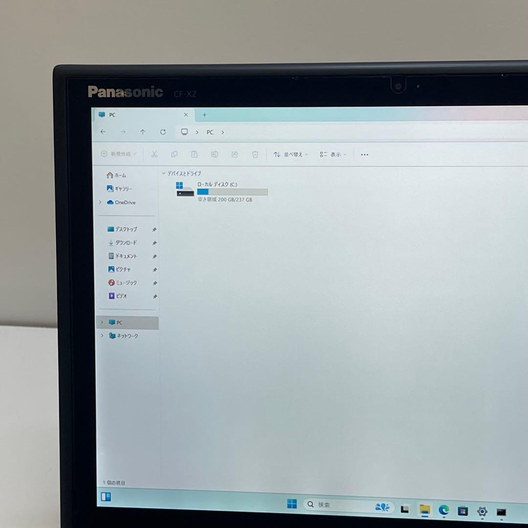 Windowsタブレット本体 #068 Panasonic CF-XZ6 2in1 i5 Office2021