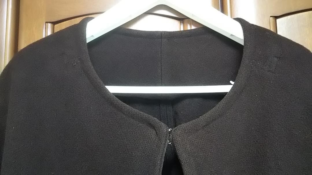 Dark Brown ロングマント（全円マント）2