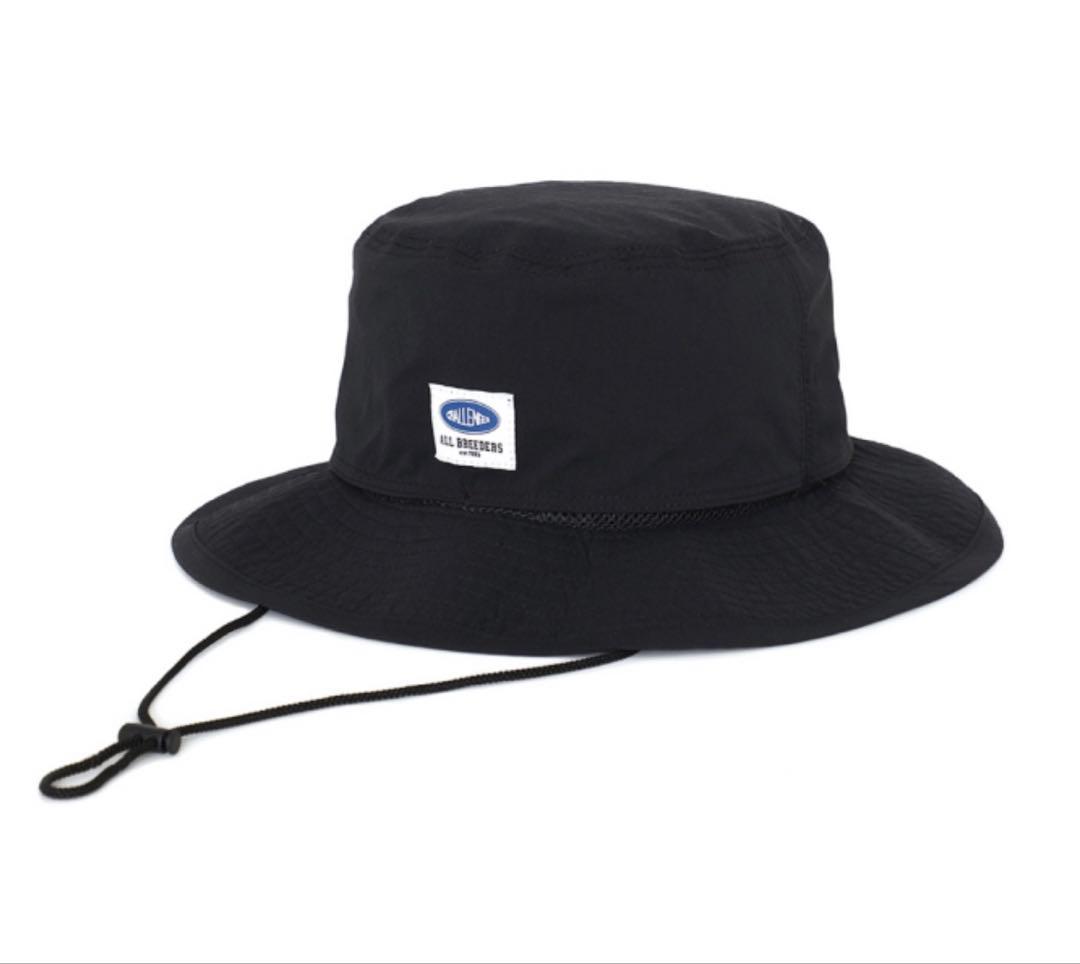 CHALLENGER BEACH HAT ナイロンバケットハット　L 黒
