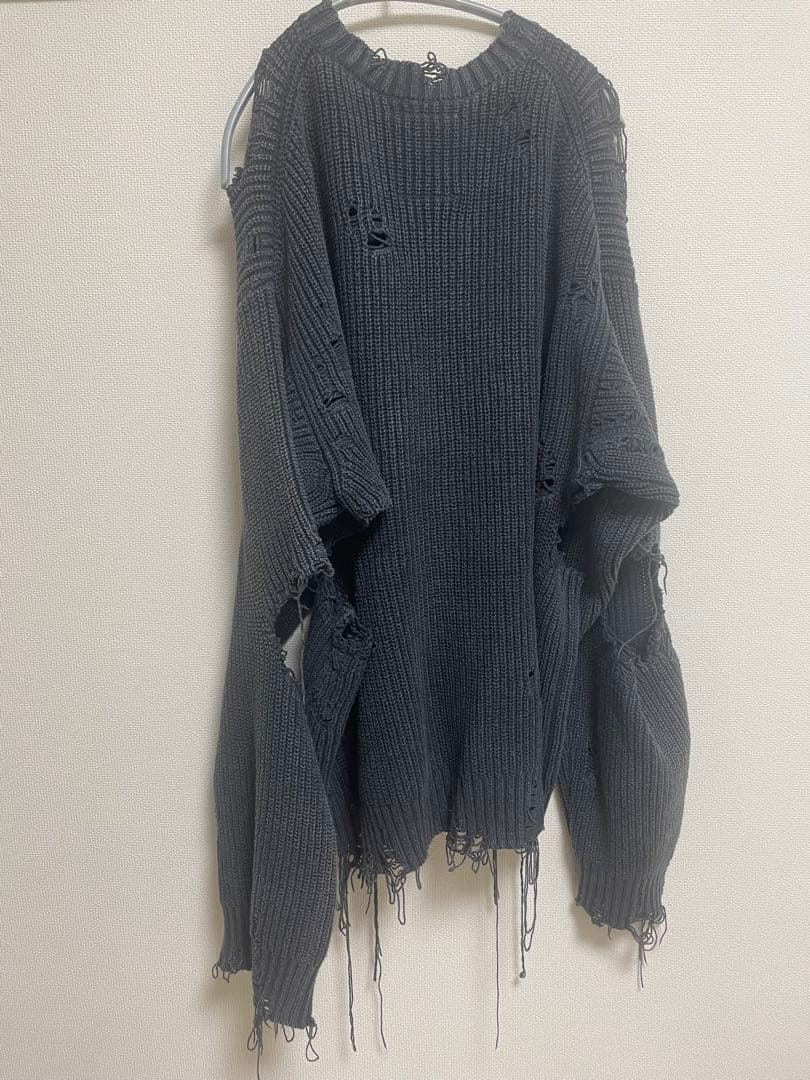 Maison Mihara Yasuhiro ダメージ デストロイ ニット