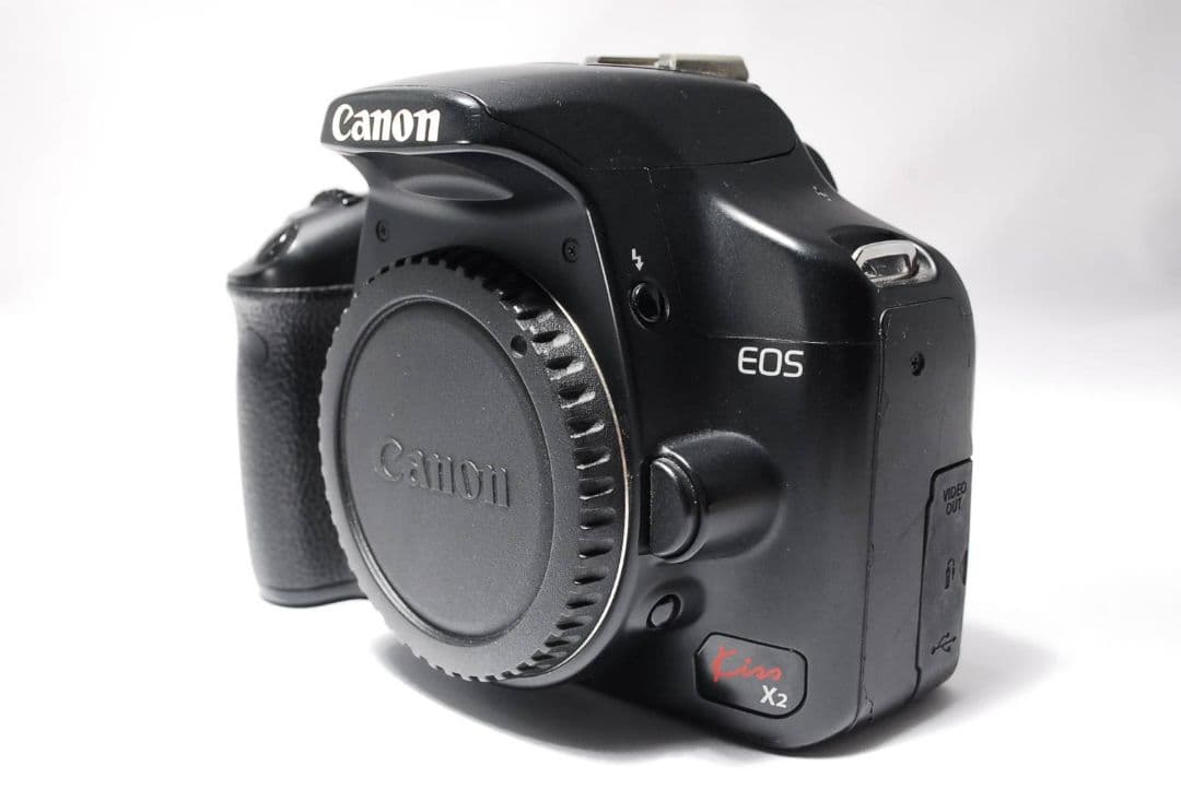 初心者向けセット♥キャノン Kiss X2 一眼レフカメラ 動作良好 すぐ使える