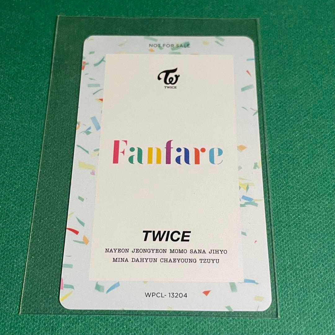 TWICE Fanfare トレカ　ミナ