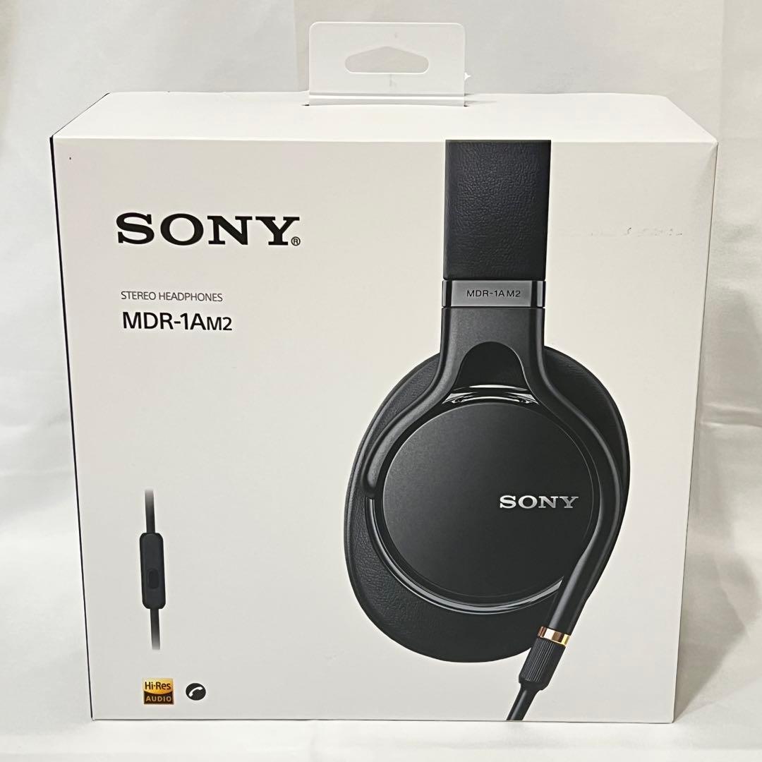 美品 SONY ソニー MDR-1AM2 有線 ヘッドフォン 付属品完備
