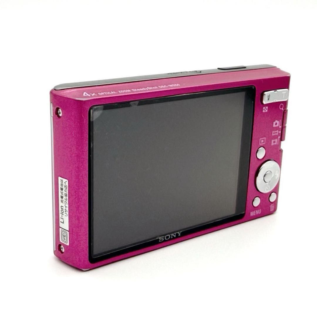 【動作確認済】SONY サイバーショット DSC-W550 デジカメ ピンク