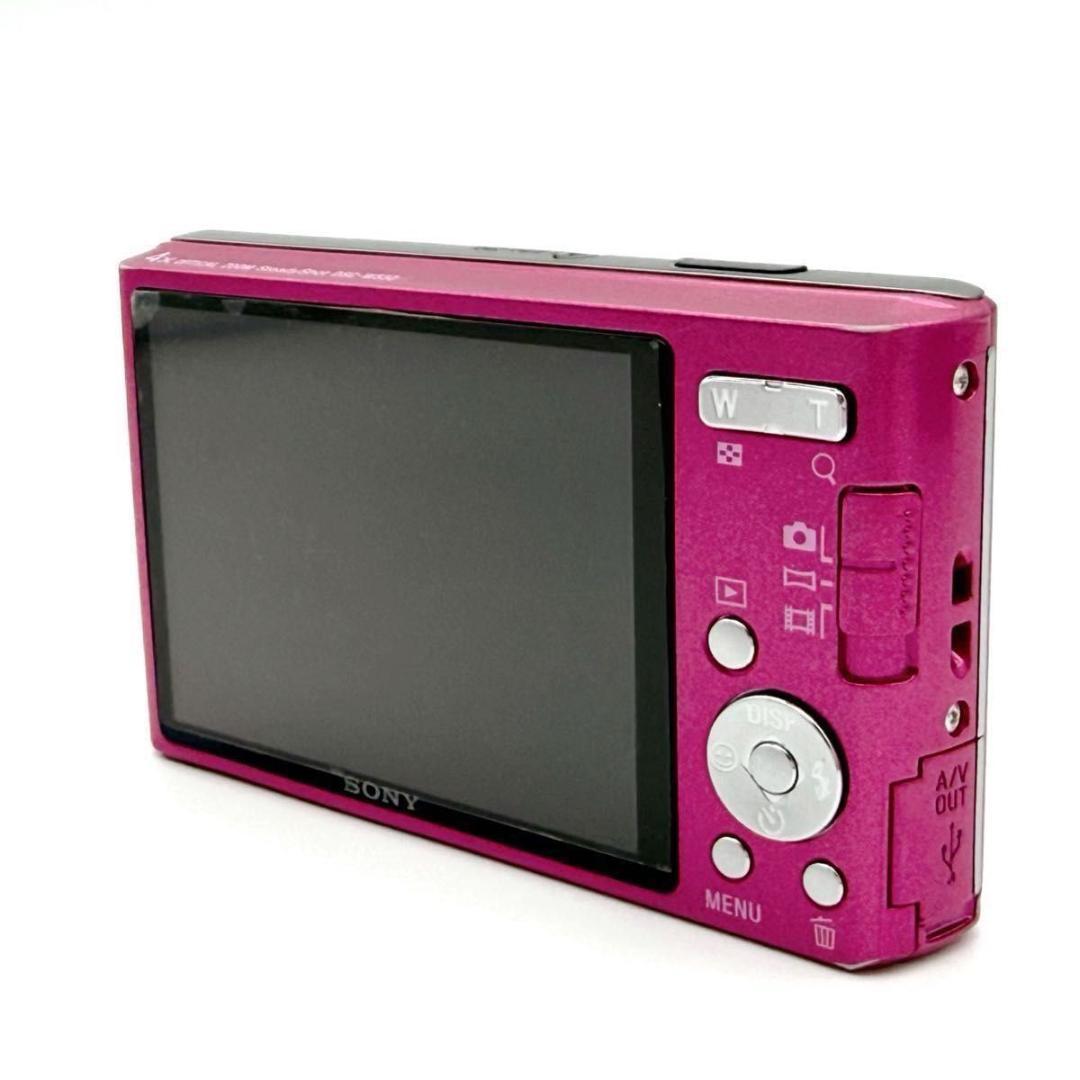 【動作確認済】SONY サイバーショット DSC-W550 デジカメ ピンク