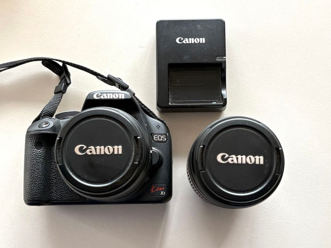 Canon EOS Kiss X3 ダブルズームキット 動作確認済